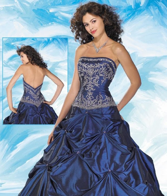 vestidos de 15 a�os azules. Foto de Vestido de 15 Años