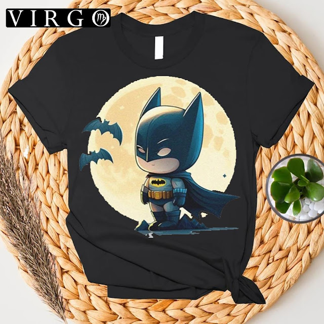 Cute Batman T-Shirt Perfect for Superhero Fans