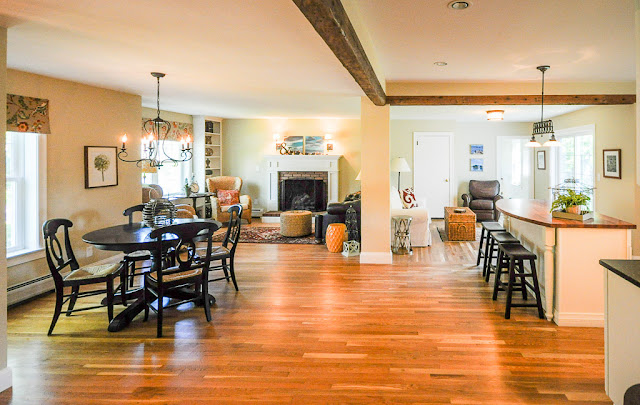 SoPo Cottage Creating an Open  Floor  Plan  from a 1940 s 