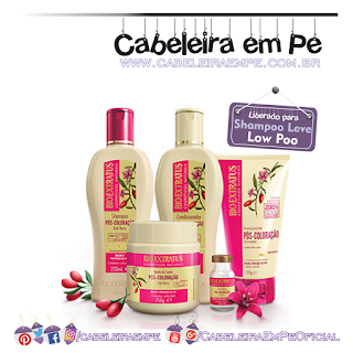 Linha Liberada Pós Coloração - Bio Extratus (Low Poo)