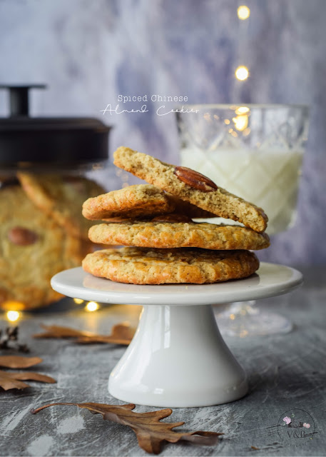 Spiced Chinese Almond Cookies