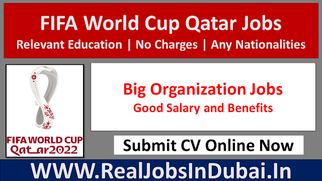 FIFA World Cup Jobs In Qatar - 2022
