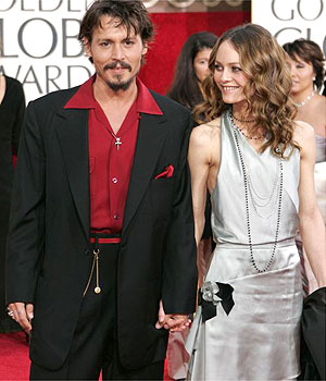 johnny depp & vanessa paradis