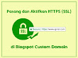 Cara Pasang HTTPS (SSL) di Blogger Custom Domain Pakai Cloudflare