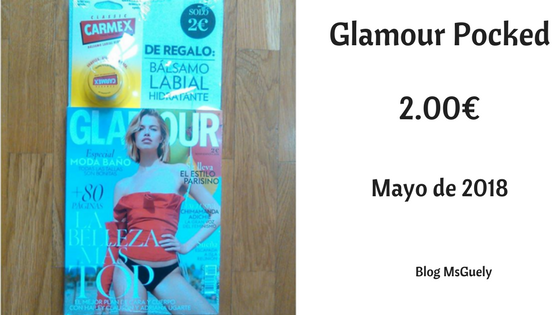 Labial Carmex Revista Glamour Mayo 2018