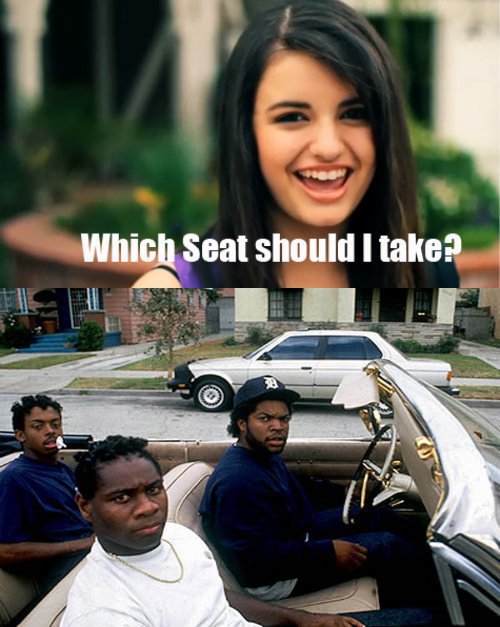 justin bieber rebecca black seat. Rebecca Black finally tackles