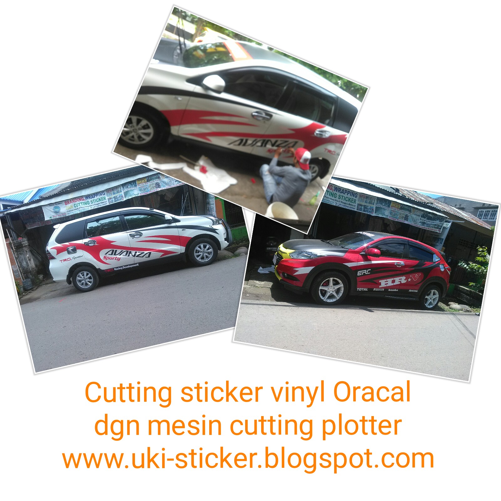Tempat Cutting Sticker Motor Mobil Di Makassar Design Stripping