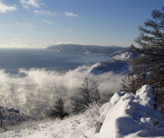 Байкал зимой