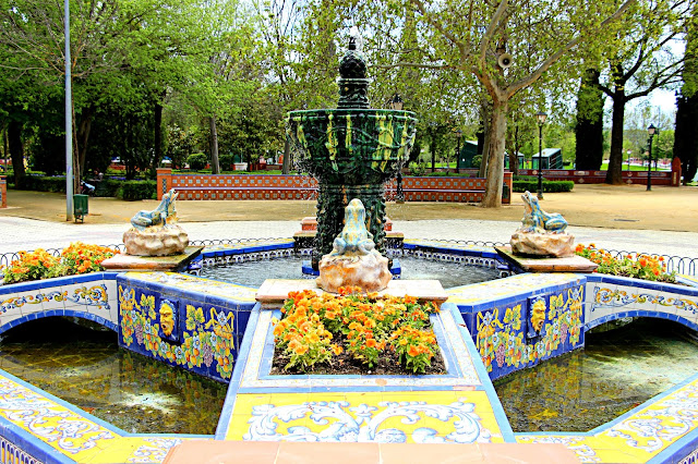 Jardines del Prado. Talavera. Cerámica y azulejos