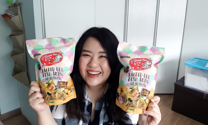 OBeauty Fish: Salted Egg Fish Skin chips review!