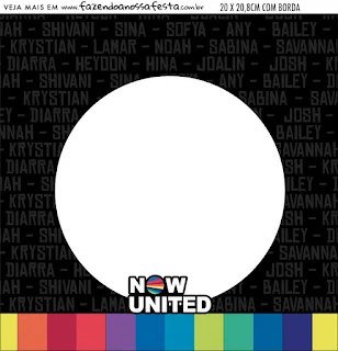 Now United: Etiquetas para Candy Bar para Imprimir Gratis.