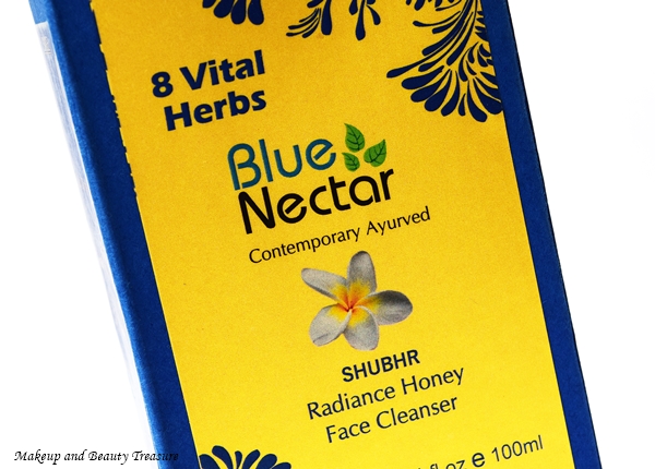 blue nectar face wash