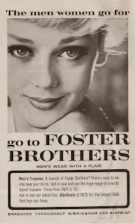 Vintage advertisement for Foster Brothers, c.1960's