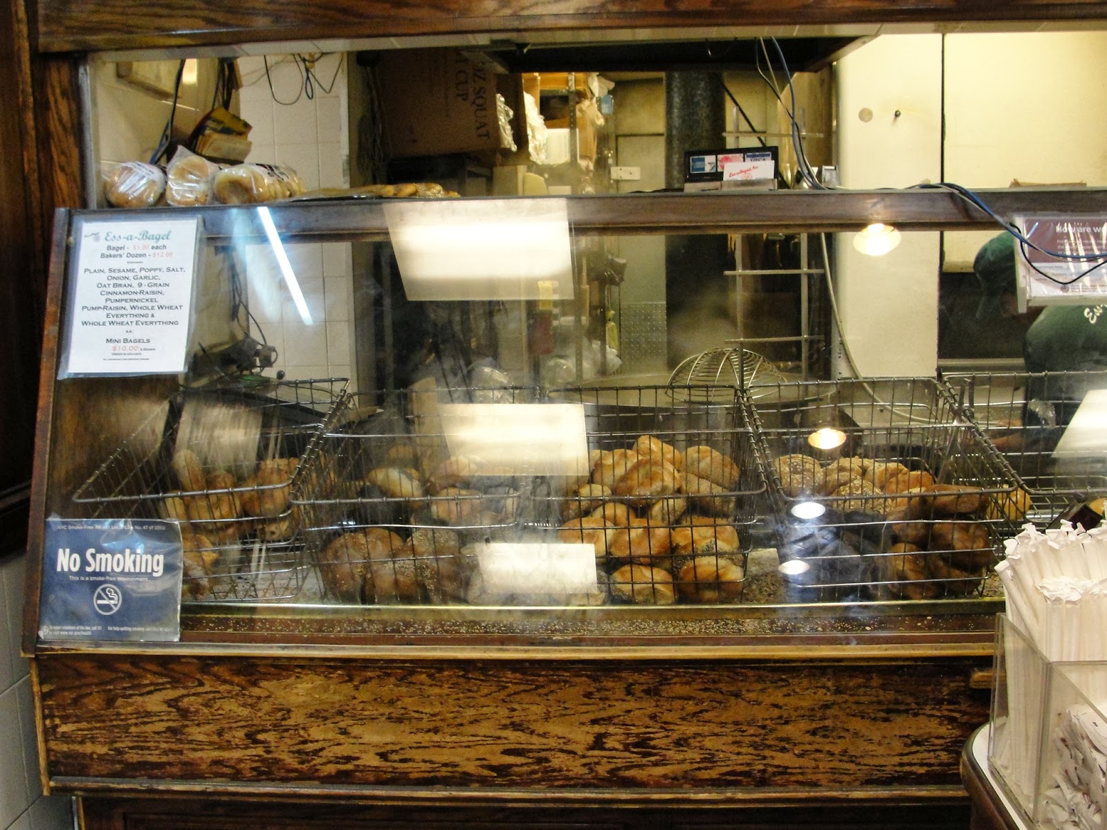 Cafe La La Ess A Bagel On 1st Avenue New York Ny