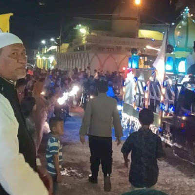 Ketua Pembina UBKMMU Lepas Pawai Kendaraan Hias Dalam Gema Takbiran Idul Adha 1444 H