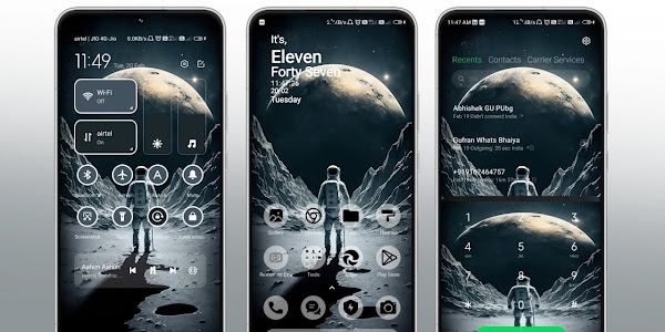 Space Yen M14: The MIUI & HyperOS Theme That Will Take You to Another Galaxy 