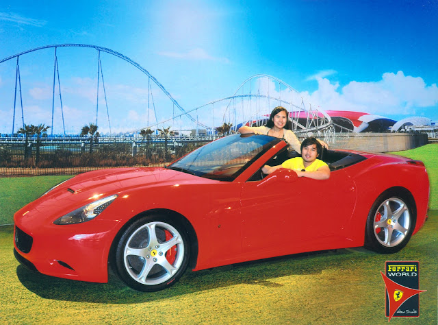 Official Photo at Ferrari World Yas Island Abu Dhabi