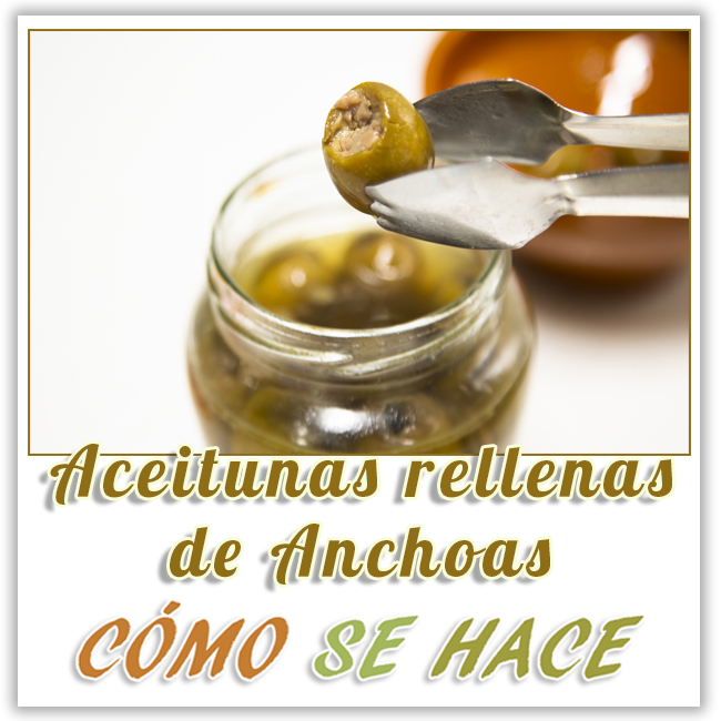 ACEITUNAS RELLENAS DE ANCHOAS