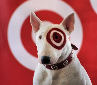target dog bullseye. my own, little Target dog.