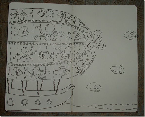 sketchbook project august one