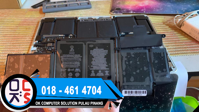 SOLVED: KEDAI REPAIR MACBOOK SEBERANG JAYA | MACBOOK A1502| BATTERY FAST DRAIN | NEW BATTERY REPLACEMENT