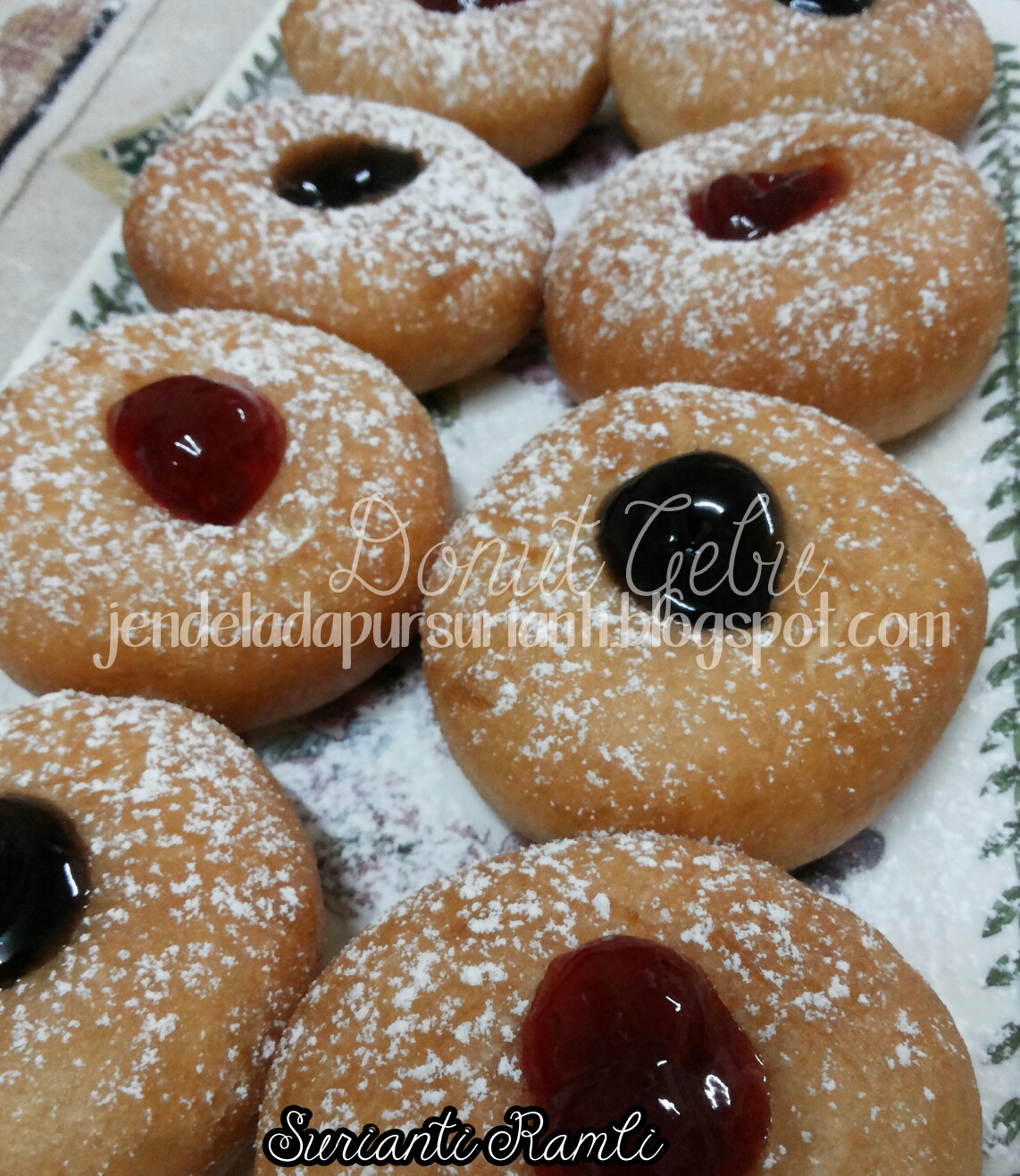 Jom masak: Donut Gebus berinti