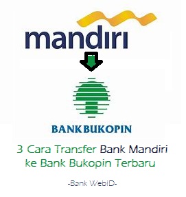 3 Cara Transfer Bank Mandiri ke Bank Bukopin Terbaru