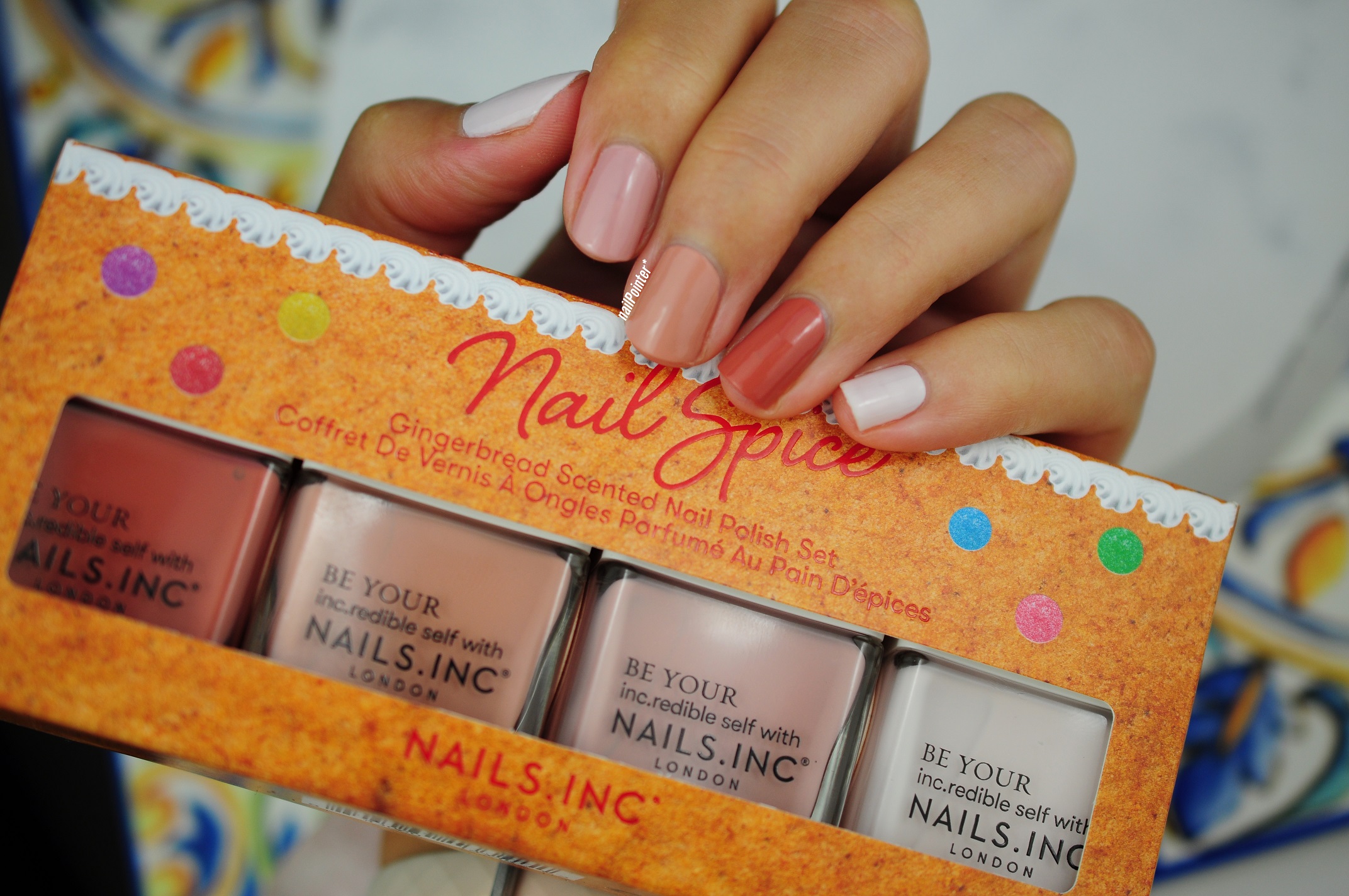 Nails Inc Nails Spice Swatches Collection Set 2