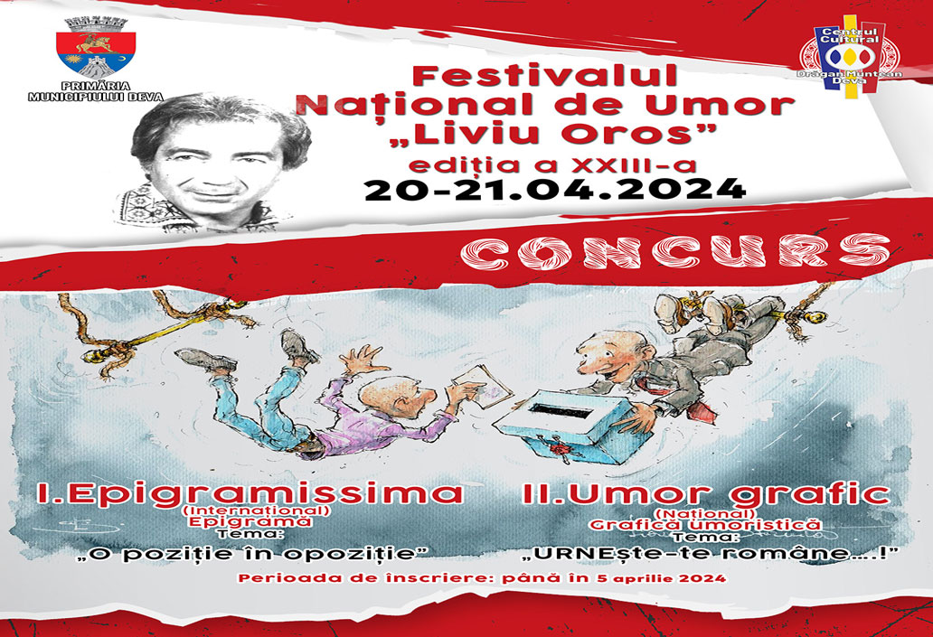 Festivalul Naţional de Umor "LIVIU OROS", DEVA 2024