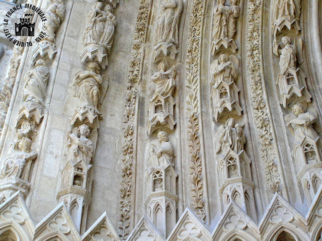 REIMS (51) - Cathédrale Notre-Dame (Extérieur - Façade occidentale)