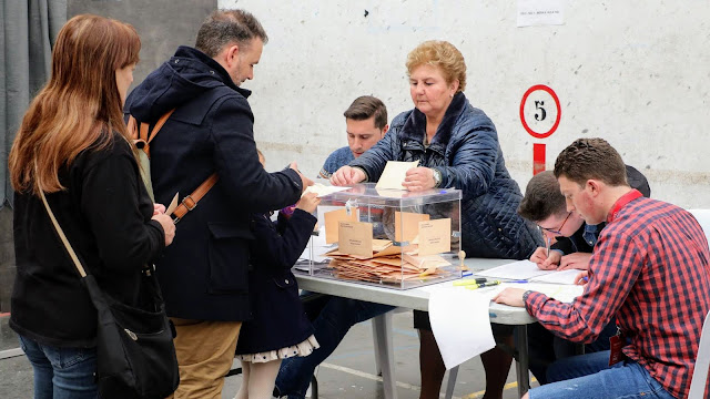 votaciones en las elecciones generales de este 28 de abril