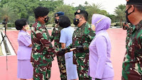 Panglima TNI Terima Laporan Korps Kenaikan Pangkat 60 Perwira Tinggi