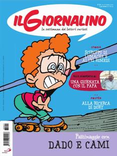 Il Giornalino. La settimana dei lettori curiosi 2016-41 - 16 Ottobre 2016 | ISSN 1123-0541 | TRUE PDF | Settimanale | Fumetti | Attualità | Società | Ragazzi
Il Giornaliino è una storica rivista italiana di ispirazione cattolica pubblicata a periodicità settimanale, che contiene fumetti e rubriche di vario genere.
Il Giornaliino è una rivista adatta ai bambini di età compresa tra i 6 e i 20 anni anche se sono molti gli adulti che, leggendo la rivista da ragazzi continuano a leggerla rendendone testimonianza nelle lettere inviate alla rivista.