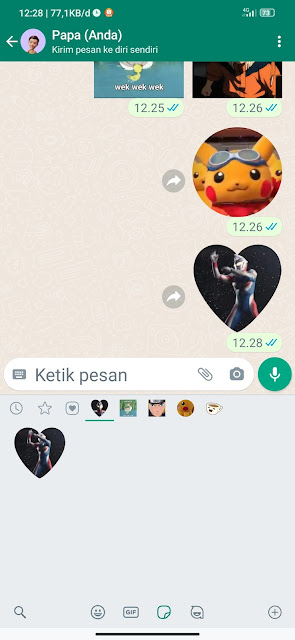 Cara membuat sticker animasi whatsapp