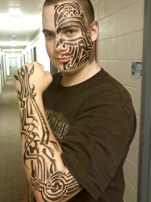 Outstanding Tribal Arm Tattoo Designs For 2012