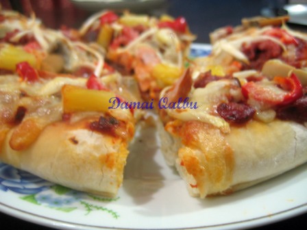 Damai Qalbu: PIZA SOSEJ DAGING