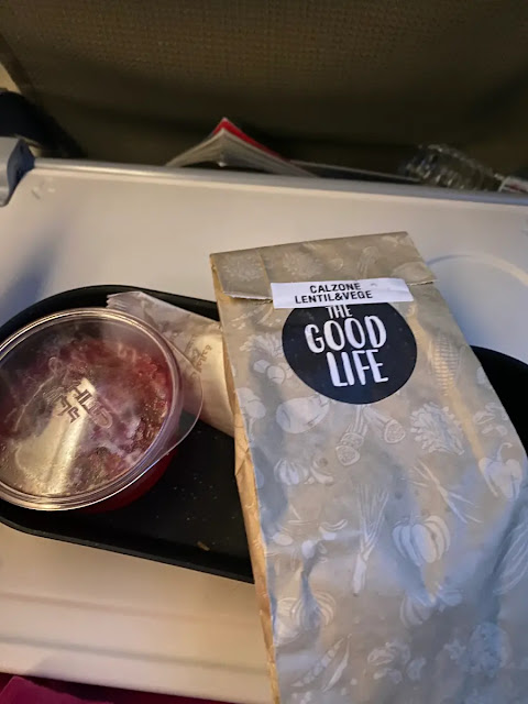 in-flight meals