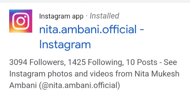 Nita Ambani Instagram official id nita ambani instagram account, nita ambani instagram id, nita ambani instagram reels, nita ambani instagram id real, nita ambani instagram followers, nita ambani instagram photos, nita ambani instagram account name, nita ambani instagram handle, nita ambani instagram id name, nita ambani ki instagram id, nita ambani instagram official account, nita ambani instagram profile, nita ambani instagram real id