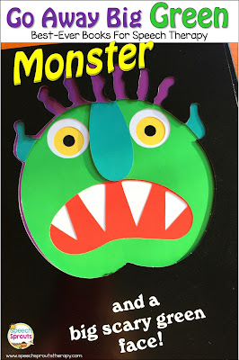 Go Away Big Green Monster: Best-Ever Books For Halloween Speech Therapy www.speechsproutstherapy.com