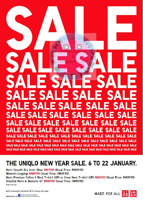 Uniqlo New Year Sale