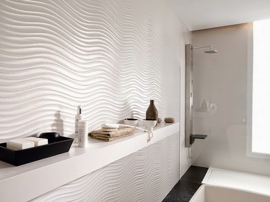 Keramik Dinding Kamar Mandi Modern - Desain Interior 