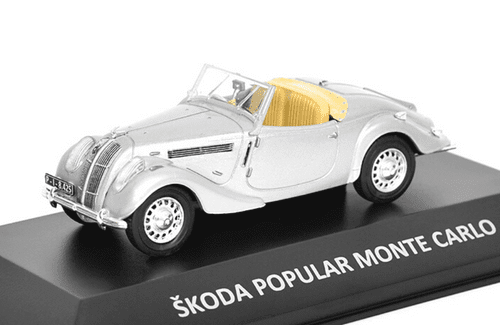 škoda collection de agostini, škoda popular monte carlo 1:43