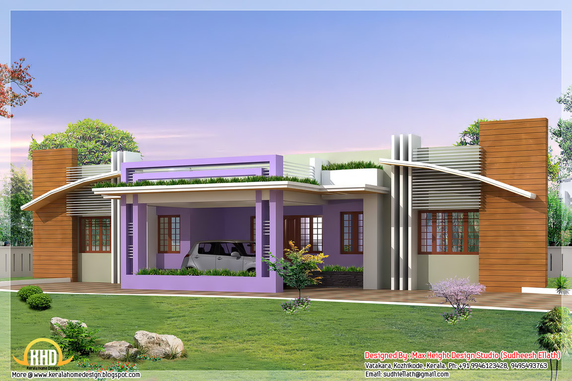 Four India style house designs Kerala House Design Idea
