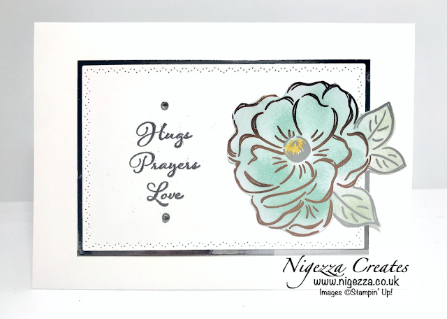 Nigezza Creates with Stampin' Up! Flowering Foils: Different Colouring Techniques