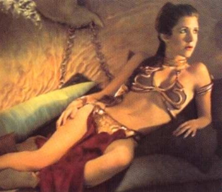 princess leia bikini star wars. leia+gold+ikini+star+wars