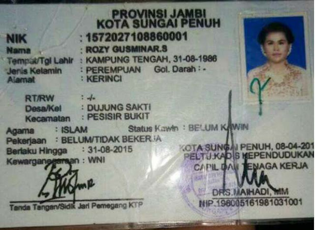 Ini Identitas Lengkap Warga Sungaipenuh yang Tewas Terjatuh dari Motor Diduga Korban Aksi Jambret di Mayang Kota Jambi