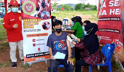 Gerai Vaksinasi Binda Kepri, Dimasifkan di Pusat Perbelanjaan dan Bandara Kota Batam
