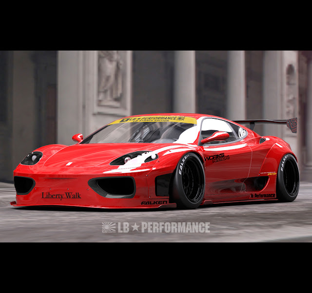 Liberty Walk Ferrari 360 Modena