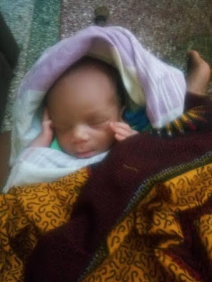 Photos: HIV-positive baby abandoned along the roadside in Benin city 