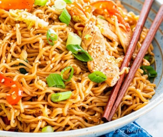 CHICKEN RAMEN STIR FRY RECIPE